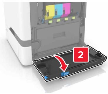 LEXMARK CS727DE - Remplacement de la bouteille de récapération de toner - 5