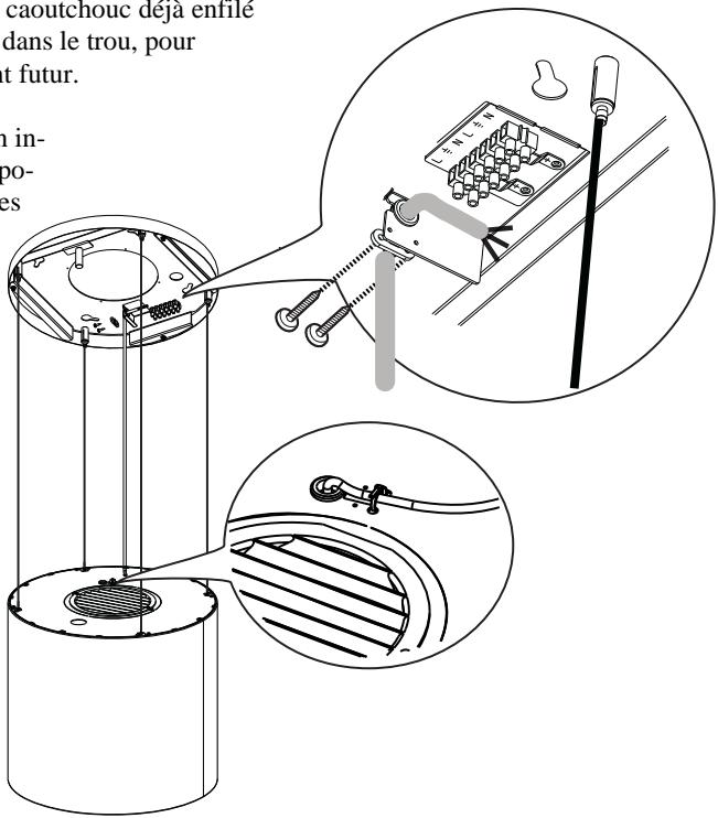 FABER KALEIDOS PLUS - FIXATION DU CÂBLE D'ALIMENTATION - 1