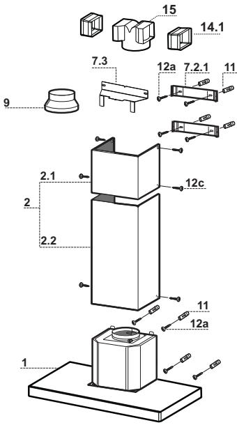 FRANKE AERO900P - Encombrement - 4