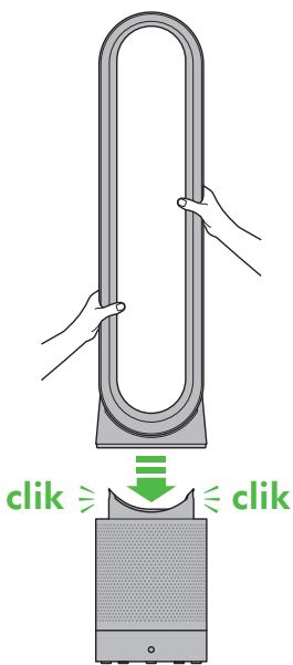 DYSON TP02 - Replacing the filter unit - 8