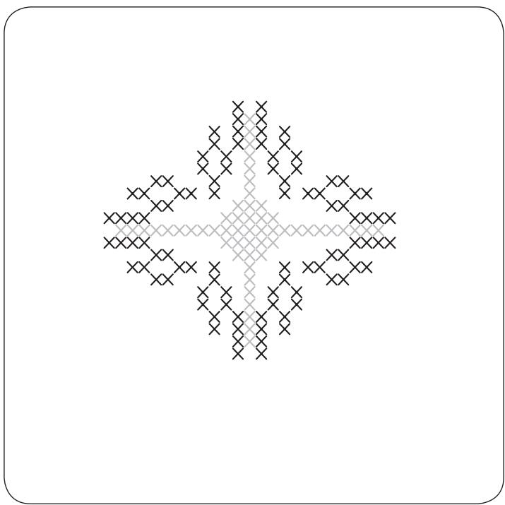 AEG-ELECTROLUX EG 70X - Point de croix - 1