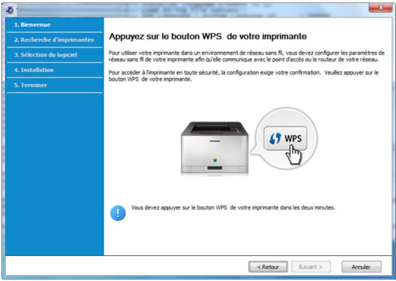 SAMSUNG XPRESS M2026W - Configuration du réseau sans fil - 3