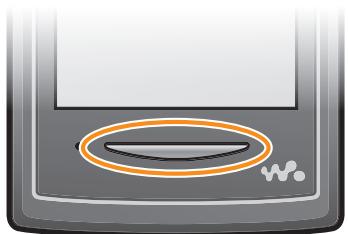 ERICSSON YENDO W150I - Utilisation de la touche d'accueil - 1