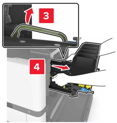 LEXMARK CS728DE - Remplacement du module de transfert - 10