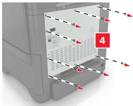 LEXMARK CS728DE - Installation d'un disque dur sur l'imprimante - 15