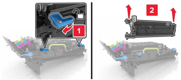 LEXMARK CS728DE - Remplacement du kit de traitement d'images - 13