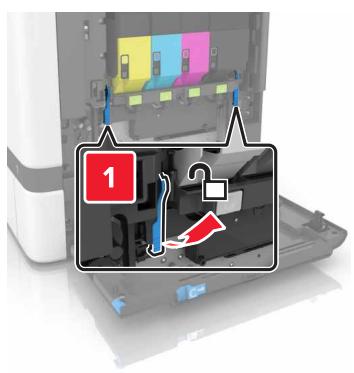 LEXMARK CS728DE - Remplacement du module de transfert - 8