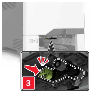 LEXMARK CS728DE - Remplacement du rouleau de saisie du tiroir de 550 feuilles - 7