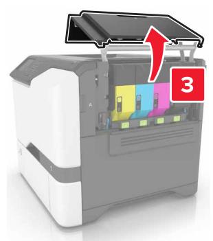 LEXMARK CS728DE - Installation d'un disque dur sur l'imprimante - 9
