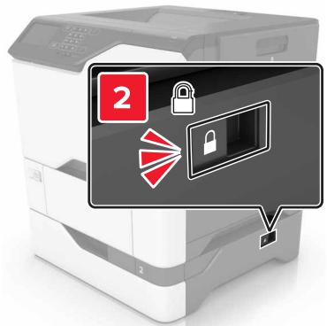 LEXMARK CS728DE - Installation des tiroirs en option - 4