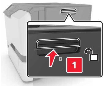 LEXMARK CS728DE - Remplacement d'une cartouche de toner - 1