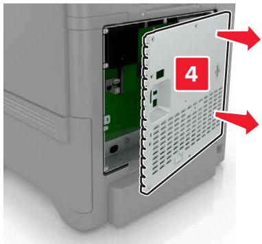 LEXMARK CS728DE - Installation d'un port de solutions internes - 4