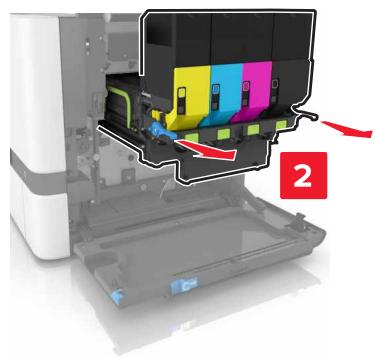 LEXMARK CS728DE - Remplacement du kit de traitement d'images - 9