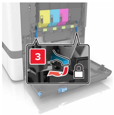 LEXMARK CS728DE - Remplacement de l'unité de traitement d'images - 22
