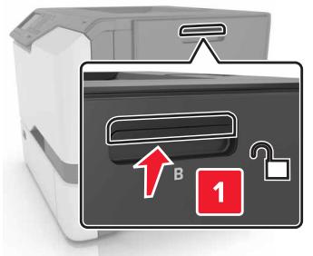 LEXMARK CS728DE - Installation d'un disque dur sur l'imprimante - 7
