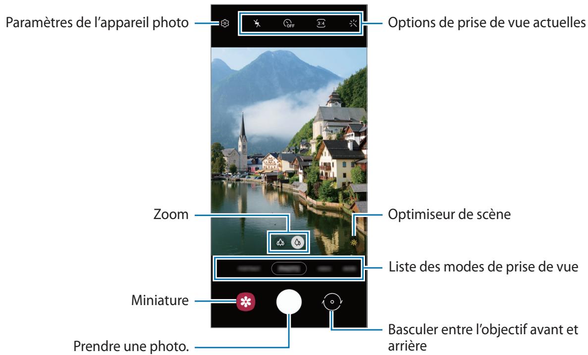 SAMSUNG A40 - Pour prendre une photo, appuyez sur - 1