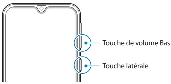 SAMSUNG A40 - Allumer et éteindre l'appareil - 2