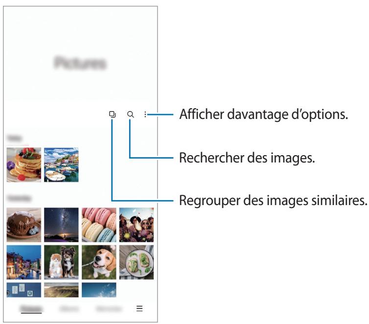 SAMSUNG A40 - Utiliser la galerie - 1
