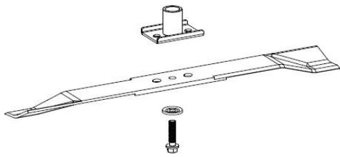 HYUNDAI POWER HTDE511RP - Instruction pour le remplacement de la lame - 2