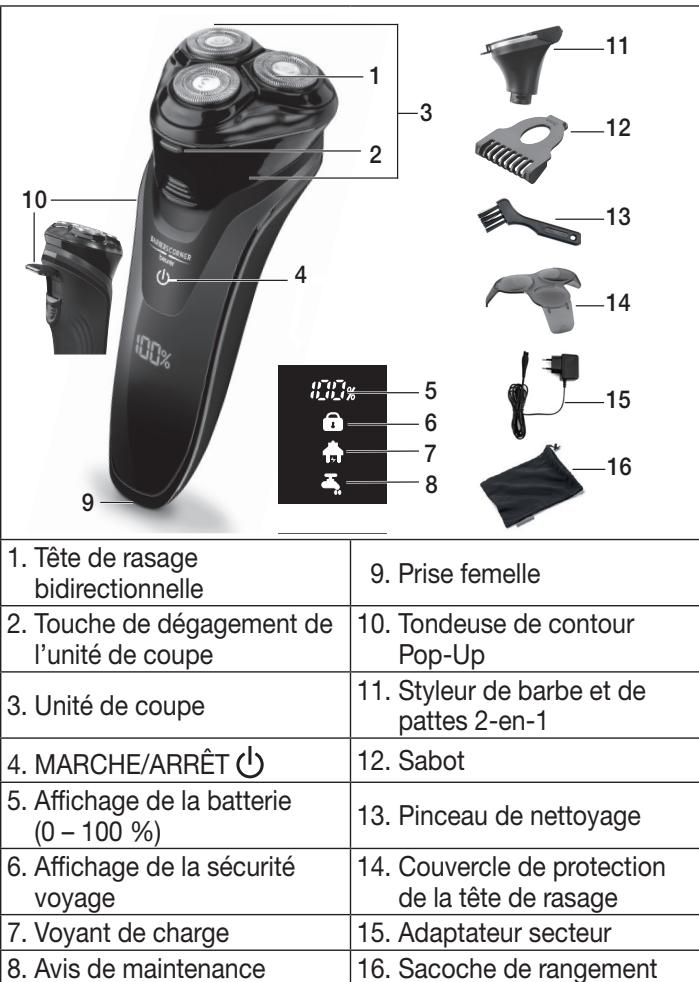 BEURER HR 8000 - Remarques relatives aux batteries : - 1