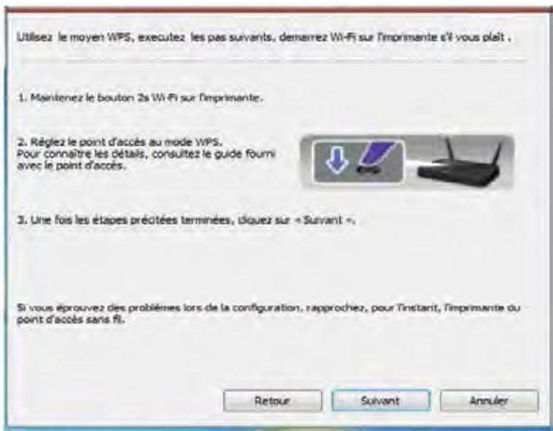 THOMSON TH 2500 - Utiliser la connexion WPS. - 2