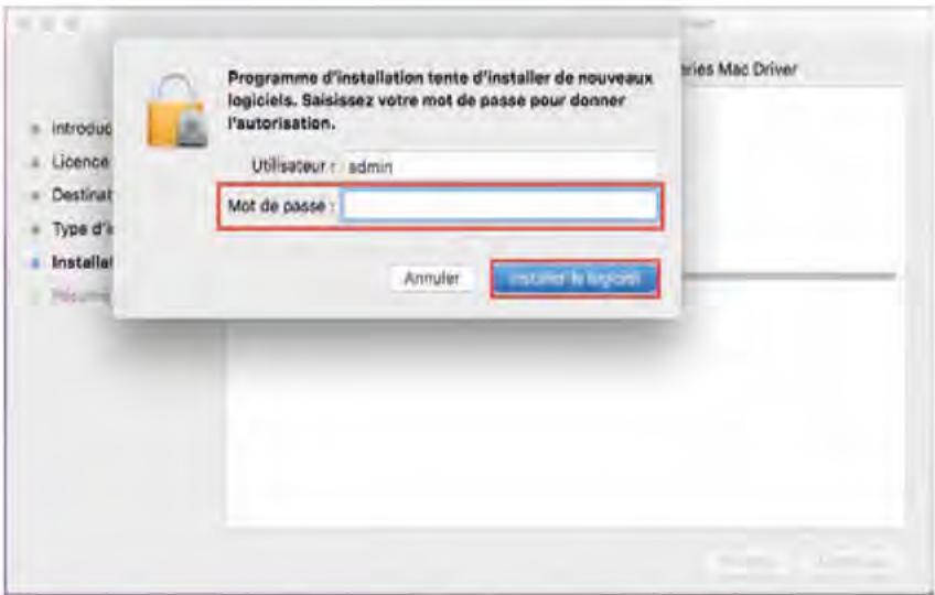 THOMSON TH 2500 - Installation de pilote - 3