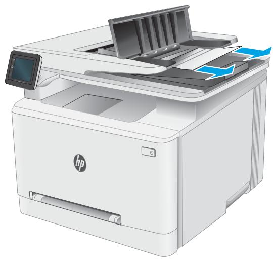 HP COLORJET PRO M283FDN - Élimination des bourrages papier dans le bac d'alimentation - 4