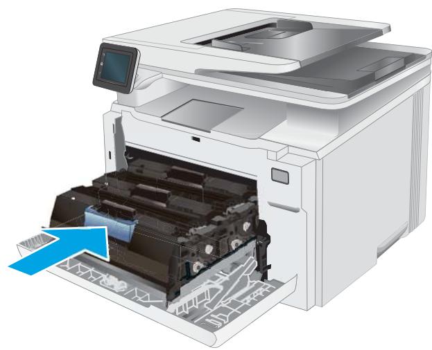 HP COLORJET PRO M283FDN - Retrait et remplacement des cartouches de toner - 6