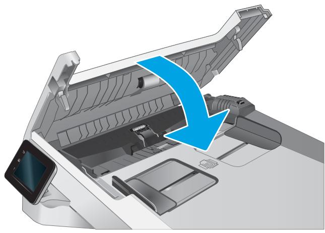HP COLORJET PRO M283FDN - Élimination des bourrages papier dans le bac d'alimentation - 3