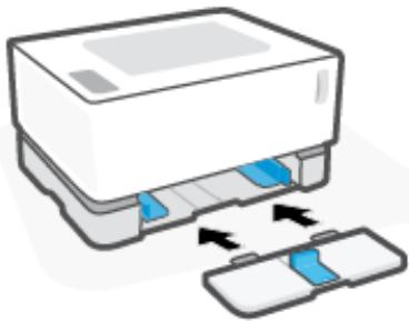 HP NEVERSTOP 1001NW - Pour tourner le guide de longueur du papier - 5