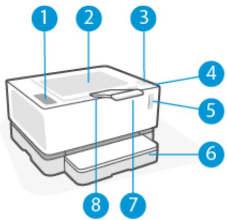 HP NEVERSTOP 1001NW - Vues de l'imprimante - 1