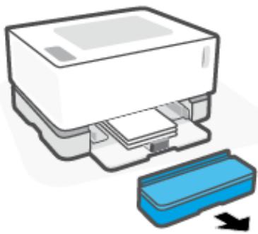 HP NEVERSTOP 1001NW - Pour tourner le guide de longueur du papier - 1