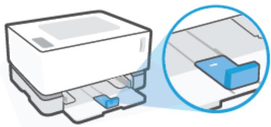 HP NEVERSTOP 1001NW - Orientation du guide de papier - 1