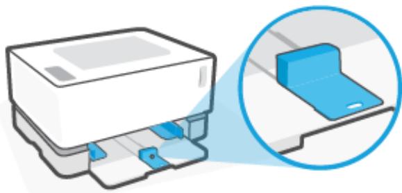 HP NEVERSTOP 1001NW - Orientation du guide de papier - 2