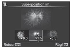 OLYMPUS E-M1 MARK II - Superposition d'image - 2