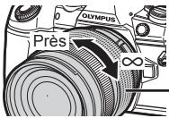 OLYMPUS E-M1 MARK II - Choix d'un mode de mise au point (Mode AF) - 2