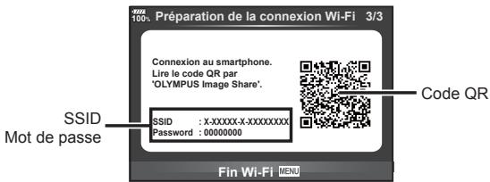 OLYMPUS E-M1 MARK II - Connexion à un smartphone - 1