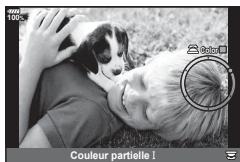 OLYMPUS E-M1 MARK II - ■ Utilisation de [Couleur partielle] - 1
