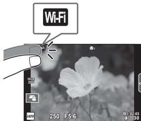 OLYMPUS E-M1 MARK II - Transfert d'images vers un smartphone - 1