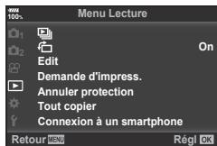 OLYMPUS E-M1 MARK II - Menu Lecture - 3