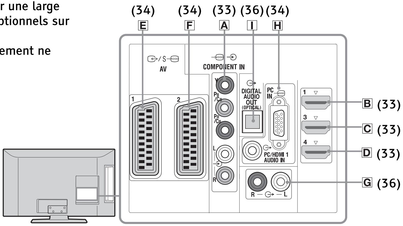 SONY RM-ED061 - Raccordement d'un appareil optionnel - 1