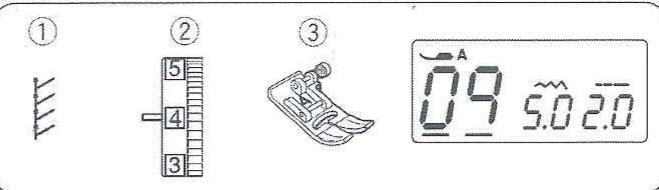 JANOME JEANS ET STRETCH - Point de surjet - 1