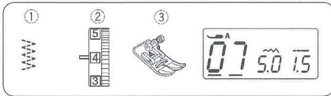 JANOME JEANS ET STRETCH - Changer la longueur du point - 3