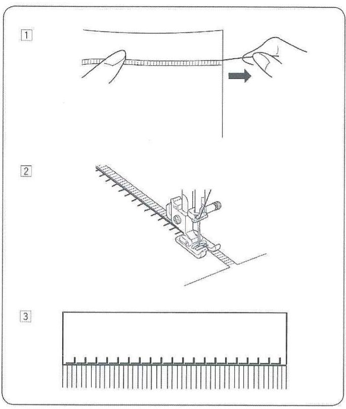 JANOME JEANS ET STRETCH - Réglage de la largeur de point - 2