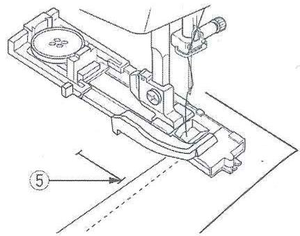 JANOME JEANS ET STRETCH - Fixation des élastiques - 7