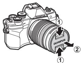 OLYMPUS E-M10 MARK IV - Fixation d'un objectif sur l'appareil photo - 5