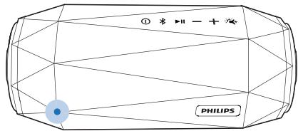 PHILIPS SB500A - Make sure that the speaker is in Bluetooth pairing mode. - 2