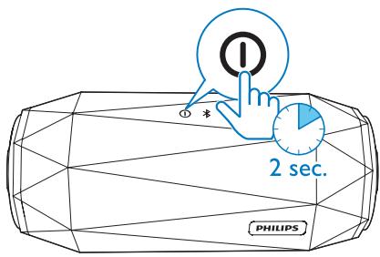 PHILIPS SB500A - Turn on/off - 1