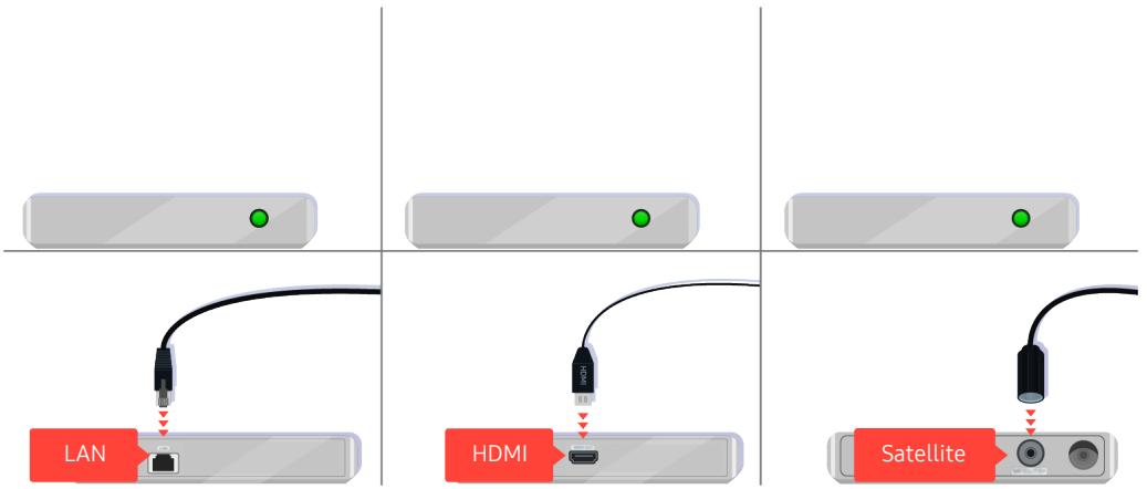 SAMSUNG UE32T4005 - Lorsque le téléviseur ne se connecte pas correctement à un appareil externe - 12