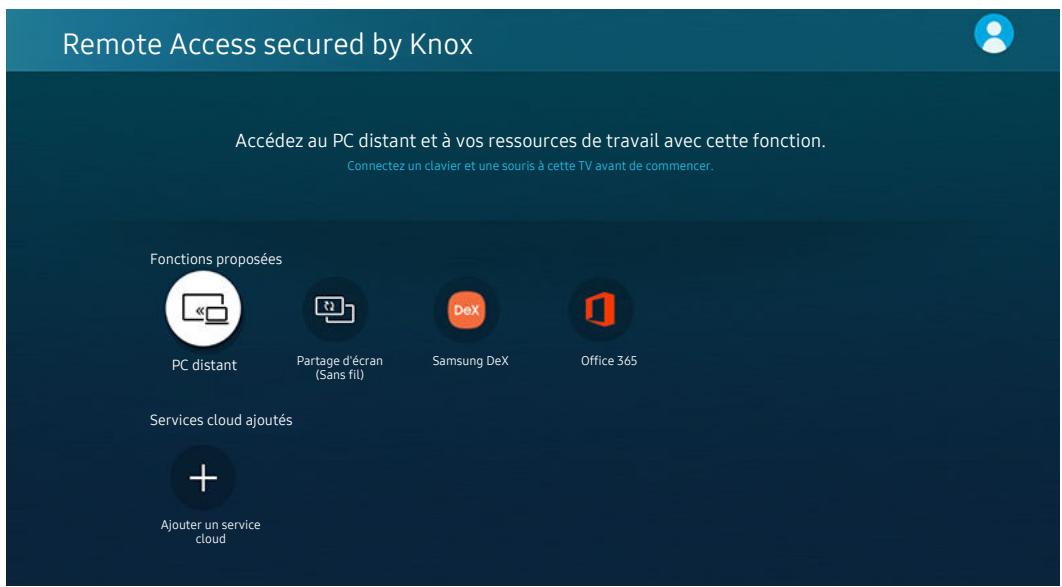 SAMSUNG UE32T4005 - L'utilisation du remote access - 1